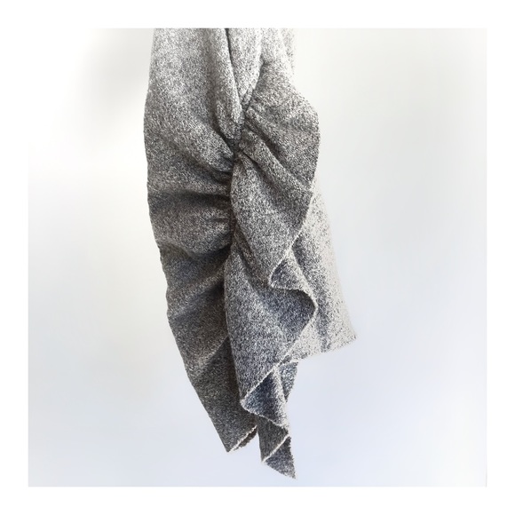 Wool mini dress grey - Picture 4 of 8